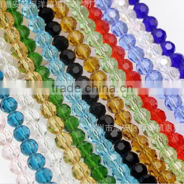 32 faces round crystal bead one hole bead for bracelet