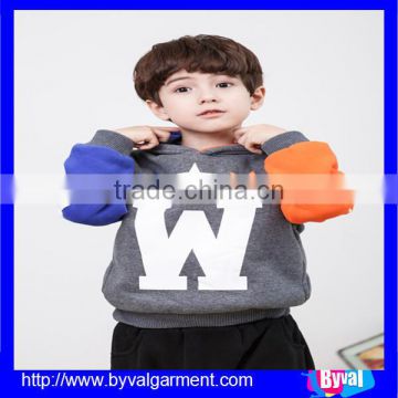 2016 high quality kid fashionable hoodie for child
