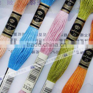 cross stitch thread 100% cotton dmc cross stitch material dmc thread