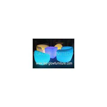 88CM * 67CM * 66CM LED illuminated glowing chair for coffee shop , bar KTV , nightclub