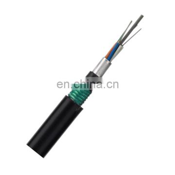 12F 24F 48F Loose Tube Steel Wire Strength Single Mode Double Armored Outdoor Duct Optical Fiber Cable