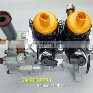 common rail injection pump 094000-0383 094000-0380 for 400-7 engine