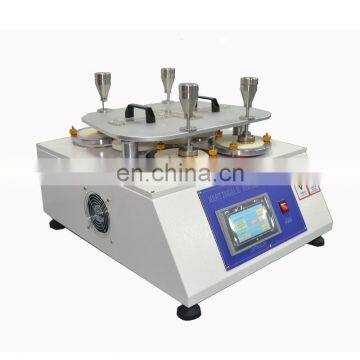 LCD Touch Screen Martindale Abrasion Test Machine