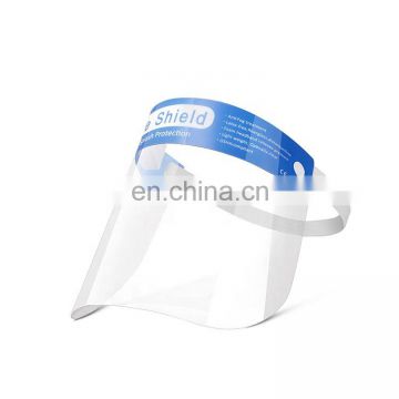 Adult Plastic Protective Transparent Safety Glasses Face Shield