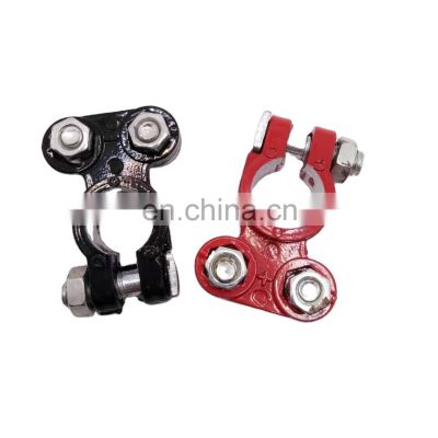 Car Battery Terminal Zinc Alloy Auto Battery Terminal Ends (Red & White)
