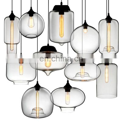 Hot Sales Single Hanging Light Modern Glass Pendant Lamp