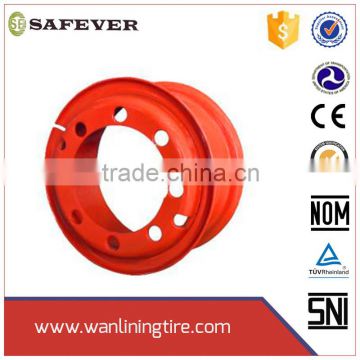 2016 top selling prosucts 22.5*8.25 alloy/steel truck wheel rim with DOT