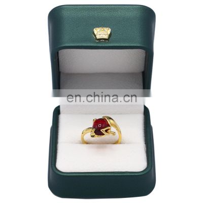 factory wholesale high-end Pu leather jewelry box wedding  ring box