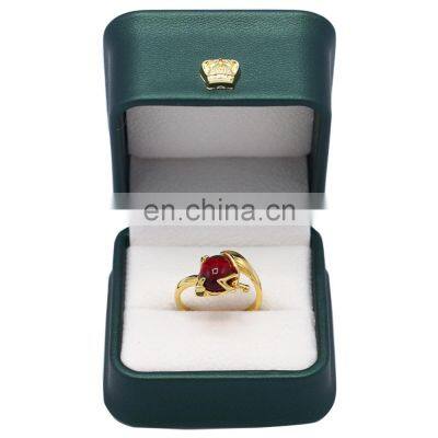 factory wholesale high-end Pu leather jewelry box wedding  ring box