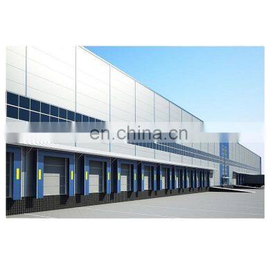 China fast construction Tanzania prefab light steel frame bulk warehouse