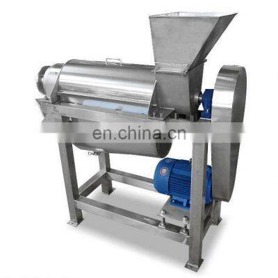 Large-scale Fruit Spiral Juicer,Spinach And Celery Residue Juice Separator,Grape Stemming Crushing Juicer