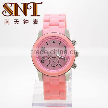 SNT-J014A popular silicone watch quartz watch for ladies