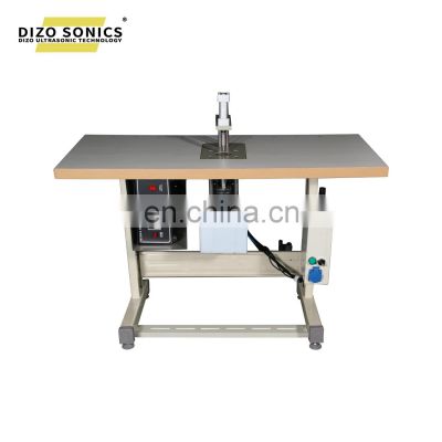 Customized Digital Controlled Desktop Ultrasonic Fabric Spot Welding Machine Soldadora De Puntos