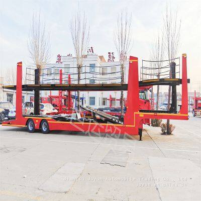 Russian heavy-duty truck semi-trailer, Russian sedan transport semi-trailer, exported to Russia