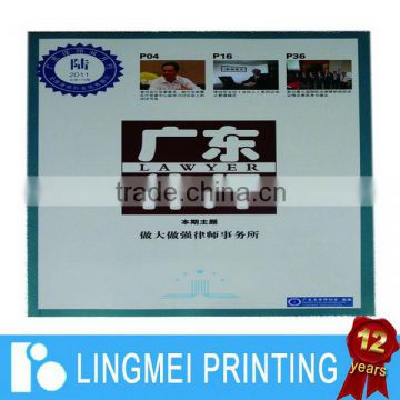 Digital Guide Magazine Printing Service With Fancy Printing Paper