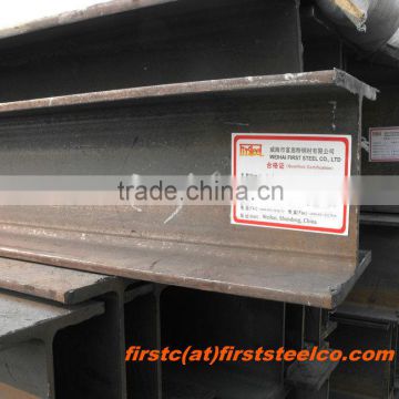 Mill supply Prime quality in stock hot rolled structural steel h beam