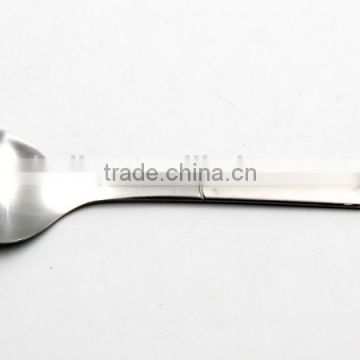 Cute & safe stainless steel kids spoon in chinese cutlery