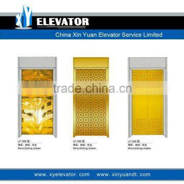 XY Elevator Golden Elevator Door Automatic Elevator Door