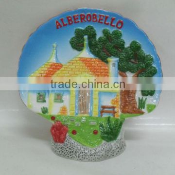 Ceramic souvenir hand printing Italy shell decoration