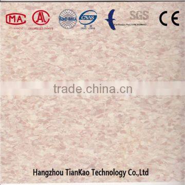 pvc homogeneous static stop floor