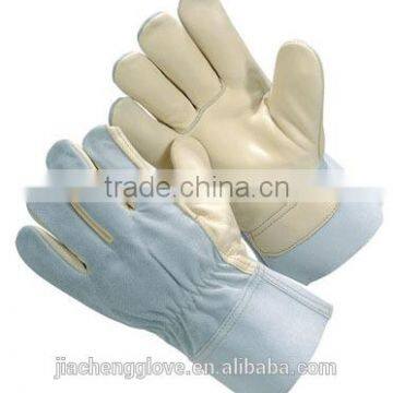 Welding Leather Gloves, cow split leather welding gloves