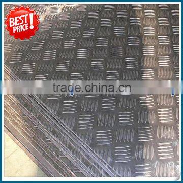 JINAN factory 5052 5083 5754 H32 H34 H36 H111 H114 roll of aluminum tread plate price