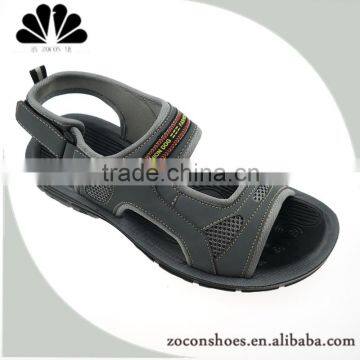 2015 New collection good design man pu sandals