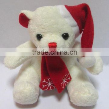 2015 christmas plush bear /stuffed bear toys/soft plush bear
