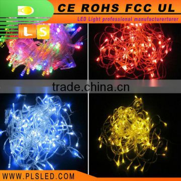 New Style 5m sound control music christmas lights, christmas rope light silhou, wholesale clear plastic ball christmas ornaments