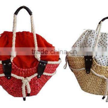 2016 Summer cornhusk straw bags