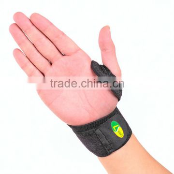 Hot sales high quality wrist wrap combination weightlifting custom terry wristband