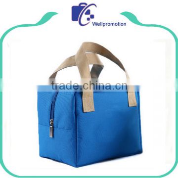Portable tote small insulated thermal fitness lunch cooler bag
