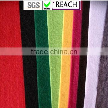 3mm Thick Nonwoven Needle Punched Colorful Polyester Felt