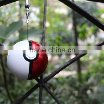 Top level classical pokeball power bank round shape