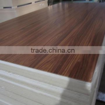 SGS approved high quality melamine mdf 18mm