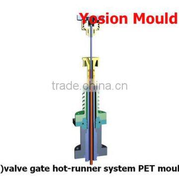 valve gate system preform mould