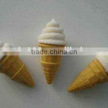 Adorable food shaped Ice Cream Cone eraser