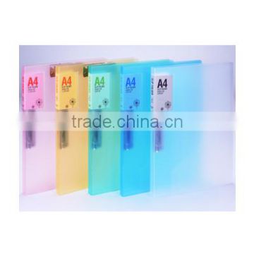 New design products, Transparent A4 PP folder file with board clip, office board clip file folder