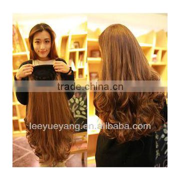 2014 hot sale long curly hairpiece wig