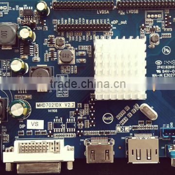 LCD TFT AV controller main board 2560*1440 MHD7021