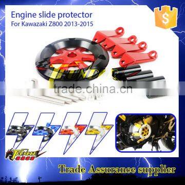 Aluminium CNC part Engine slider protector for kawasaki z800