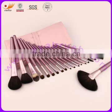 Professional soft color of 19 pcs makeup brush set