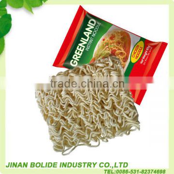 chicken flavor halal bag instant noodle with seasoning powder