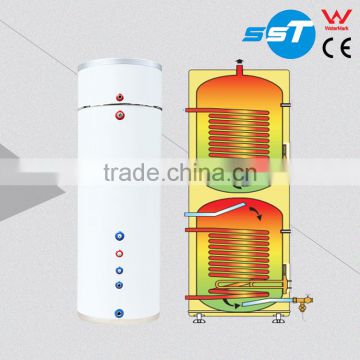 Elegant appearance cylindric hot heat pump water boiler