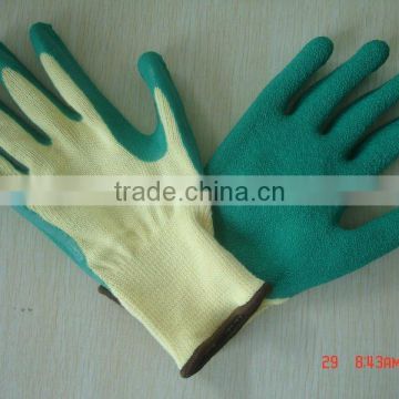 latex coated safety hand gloves en388