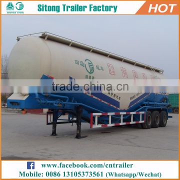 Customized tanker trailer length dry silo bulk cement bulker tank semi trailer for sale
