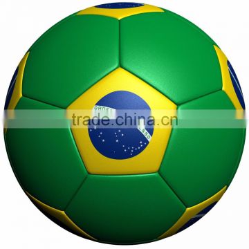 Country flag High quality PU/PVC Soccer Ball / Flag football