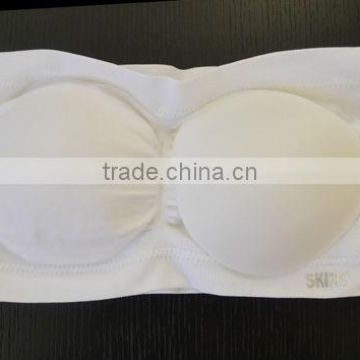 top selling products 2013 Yiwu factory directly clothing wholesale girl sexy seamless corset with padded strapless tube bra