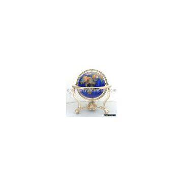 Lapis globe table style