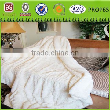 100% polyester faux fur sofa covers